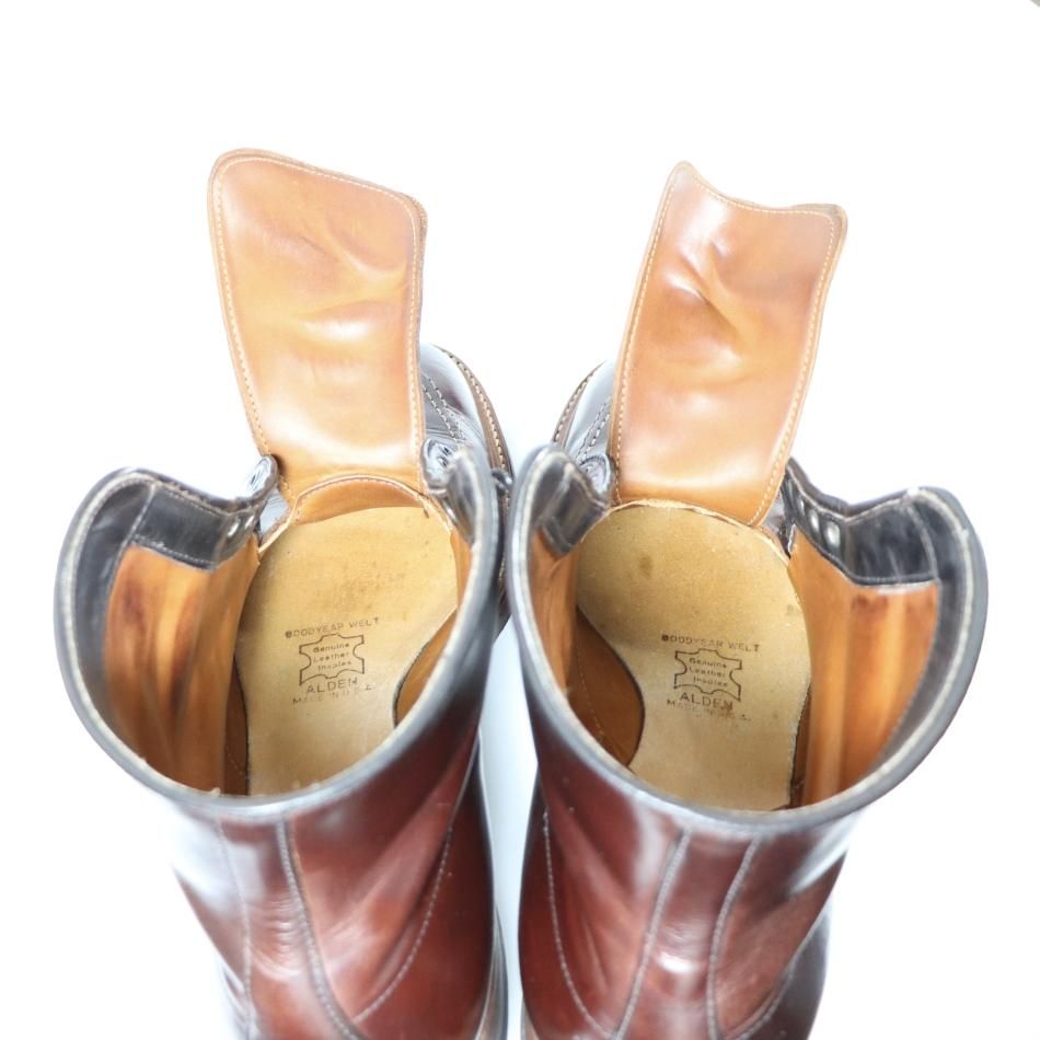 美品/希少品” ALDEN（オールデン）× Moulded Shoe別注 インディ