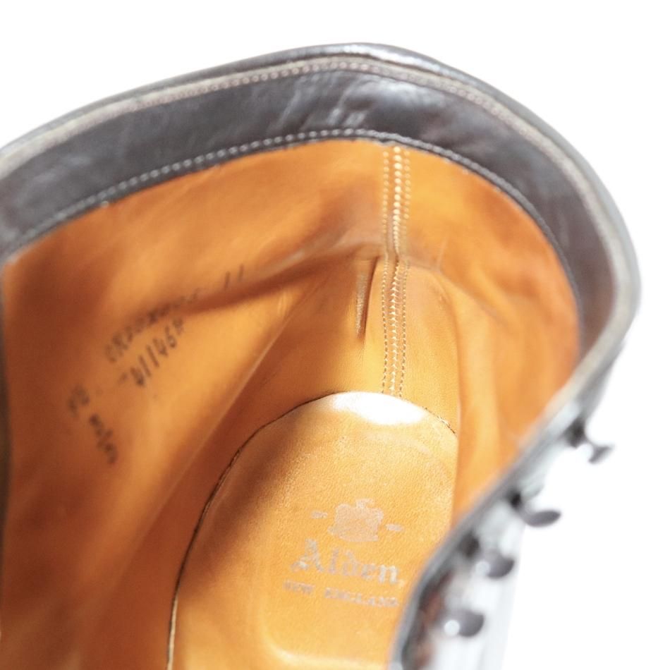 美品/希少品” ALDEN（オールデン）× Moulded Shoe別注 インディ