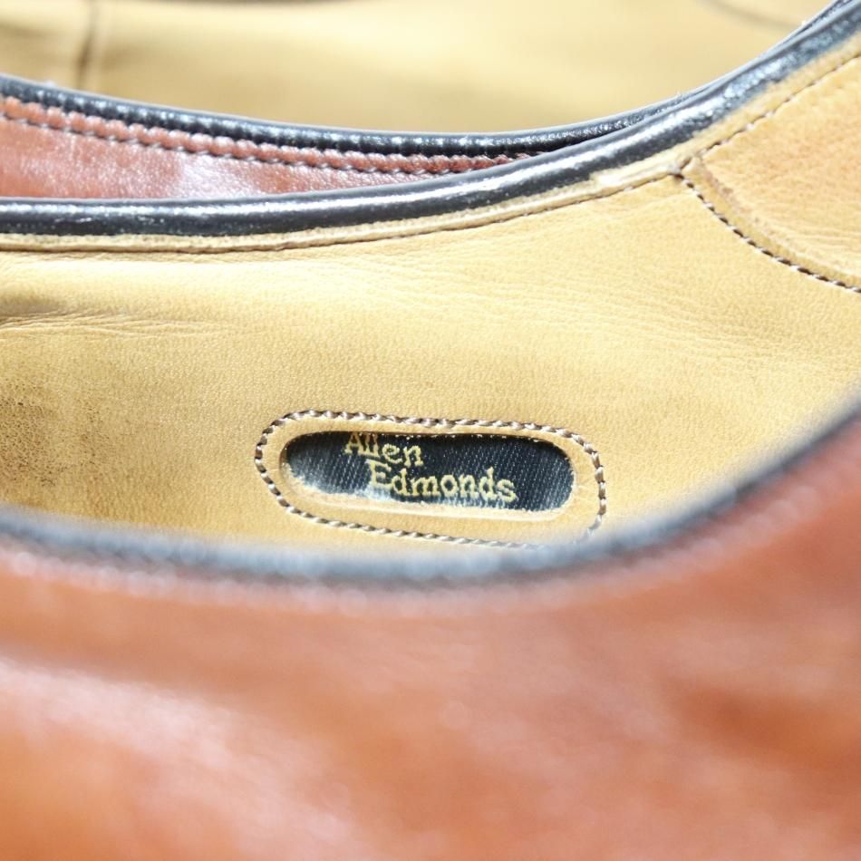 高級品 USA製 アレンエドモンズ Wilbert Uチップ 茶系 10D 28cm スプリットトゥ 定価8万円 アメリカ製 靴 d133 - 札幌  ビンテージ 古着屋 BRIDGE（ブリッジ） ビンテージ古着 通販サイト | オンラインストア