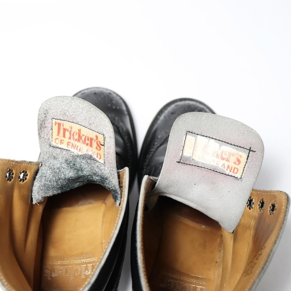【美品】値下げTricker's M2580 MALTON モールトン ブラック SALE】トリッカーズ モールトン|MALTON BLACK UKサイズ仕様