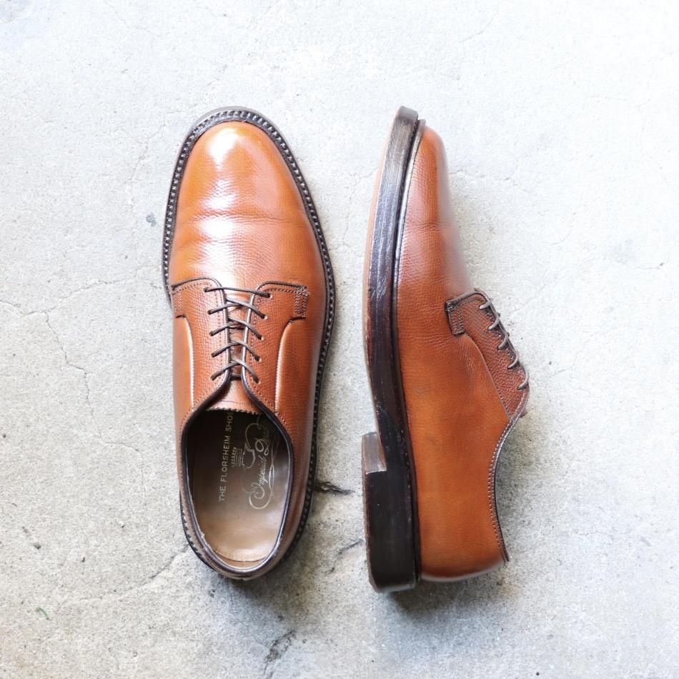 極美品/希少品” FLORSHEIM（フローシャイム）プレーントゥシューズ ...