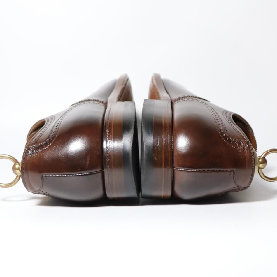 【スコッチグレイン】『オデッサⅡ 』セミブローグ　ダークブラウン　シューツリー付 美品” SCOTCH GRAIN（スコッチグレイン）ODESSA II / オデッサII