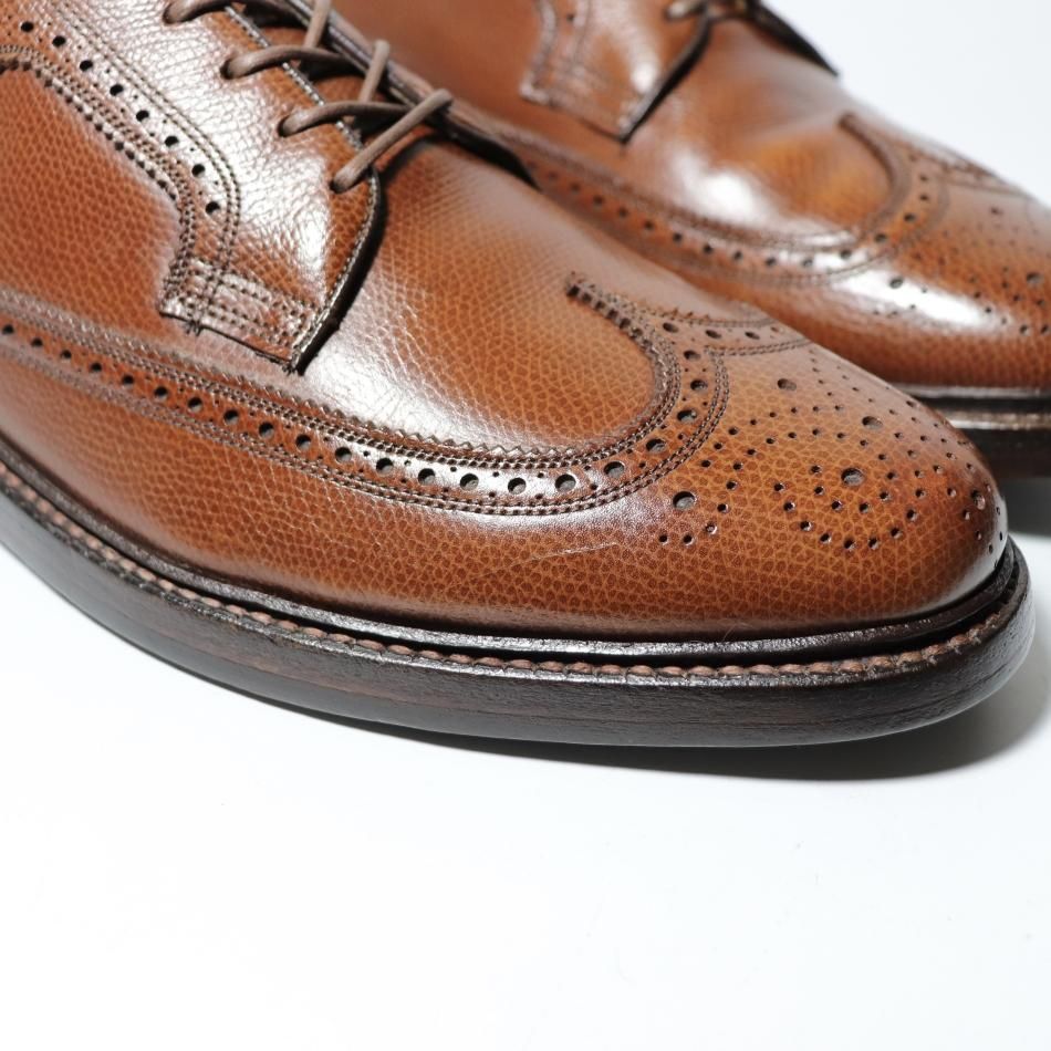 美品！フローシャイムインペリアル ウイングチップ ケンムーア シボ革8D 美品” FLORSHEIM（フローシャイム）Royal Imperial ロング