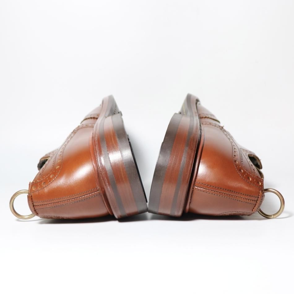 美品Tricker’sトリッカーズBURTONバートン6hバーガンディ Tricker's トリッカーズ バートン バーガンディ: いろいろな素敵