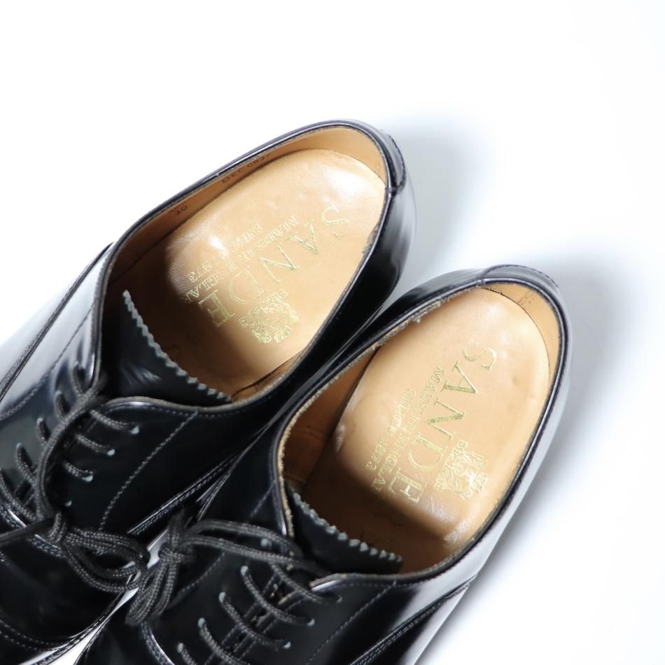 美品” SANDERS(サンダース)UNIFORM 9802B OXFORD ストレートチップシューズ Size:7.5 ブラック 日本未発売モデル - Chett 美品” SANDERS(サンダース)UNIFORM 9802B OXFORD ストレートチップシューズ Size:7.5 ブラック 日本未発売モデル - Chett