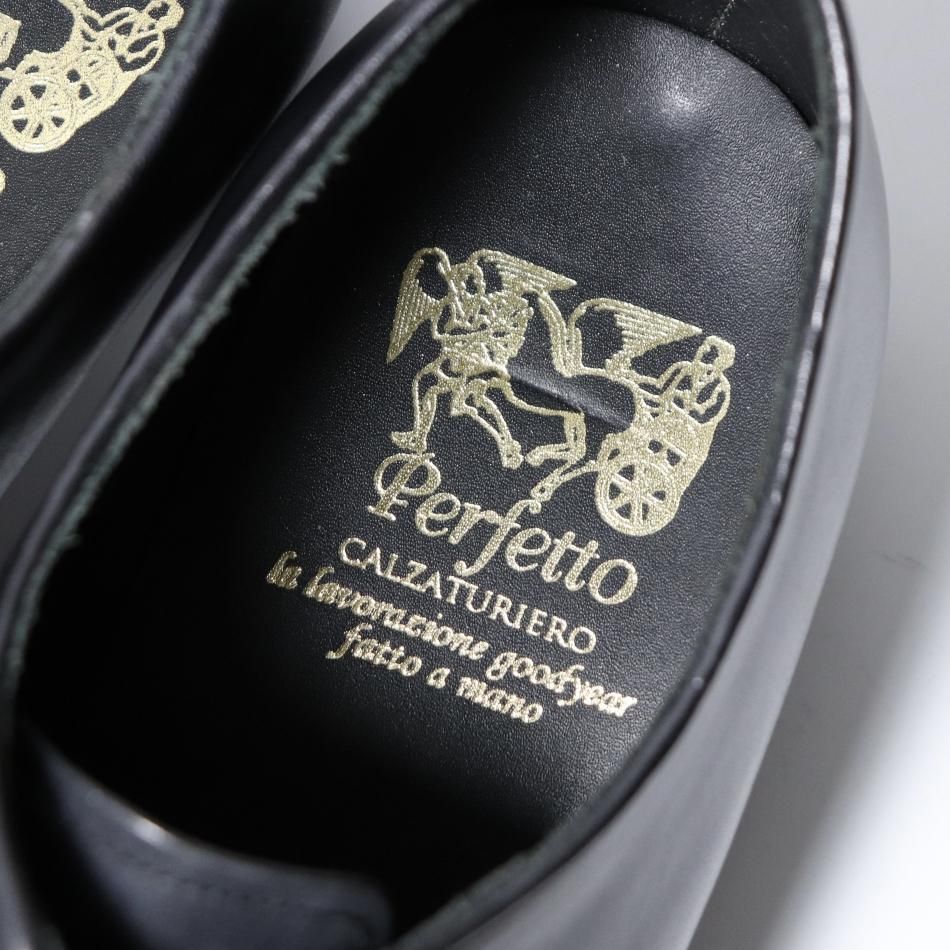 極美品” Perfetto(ペルフェット)ホールカットシューズ Size 極美品” Perfetto(ペルフェット)ホールカットシューズ Size