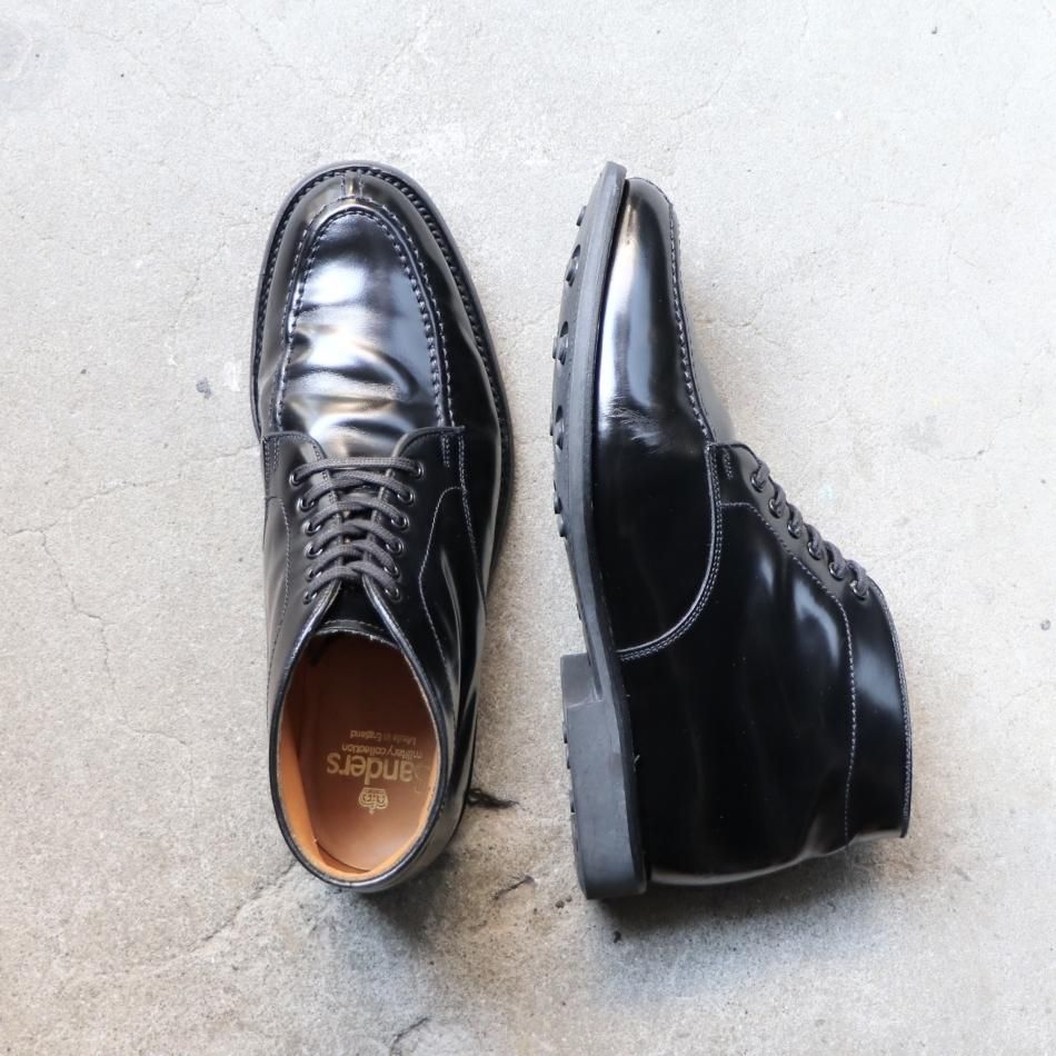 美品” SANDERS(サンダース)1815B MILITARY APRON DERBY BOOT 美品” SANDERS(サンダース)1815B MILITARY APRON DERBY BOOT