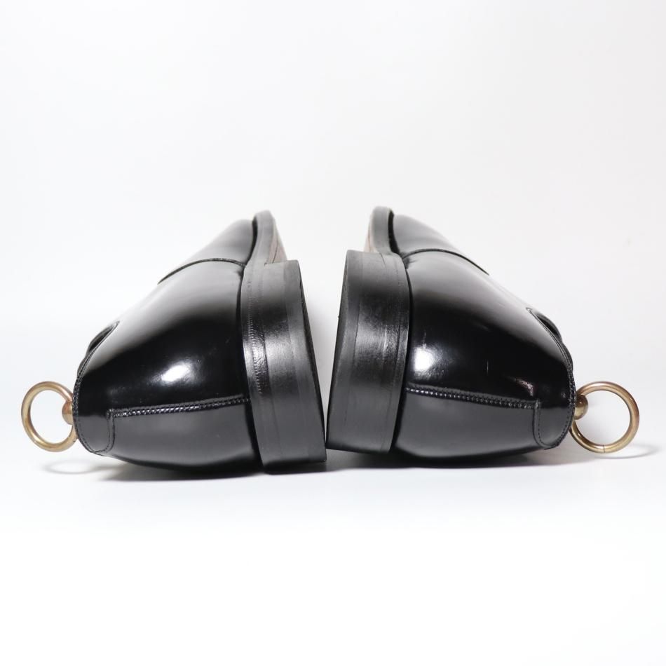 ジョンストン & マーフィー　8 1/2 Johnston & Murphyストレートチップシューズ黒size 8 1/2 D○2409