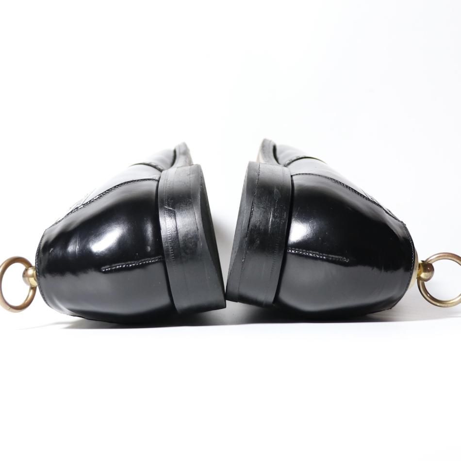 美品 Johnston and Murphy 黒 ウィングチップ US9 美品 Johnston and Murphy 黒 ウィングチップ US9