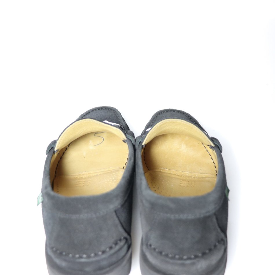 極美品” Paraboot（パラブーツ）× UNITED ARROWS別注 SUEDE BIT LOAFER / スエードビットローファー Size:5  CORAUX MORS 黒 RAIDソール - Chett