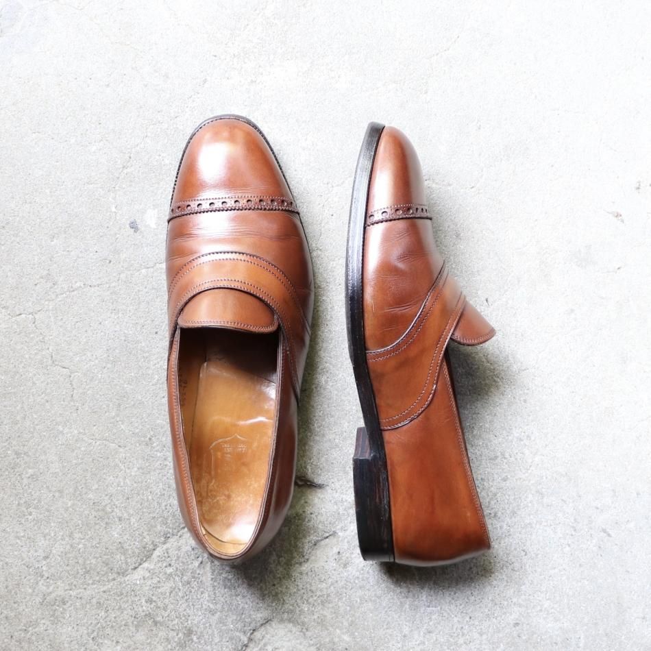 美品/希少品” Foster&Son(フォスターアンドサン)EDWARD GREEN製 Size: 8 D フルサドルローファー 2423ラスト チェスナット 旧工場製 80s~90s - Chett 美品/希少品” Foster&Son(フォスターアンドサン)EDWARD GREEN製 Size: 8 D フルサドルローファー 2423ラスト チェスナット 旧工場製 80s~90s - Chett