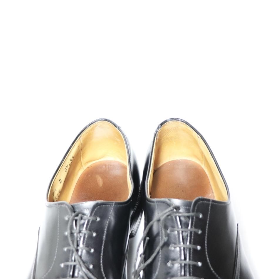 美品/希少品” Allen Edmonds（アレンエドモンズ）Park Avenue / パークアベニュー ストレートチップシューズ US9.5 D  ブラック 5615 全大文字ロゴ 1984年製 - Chett