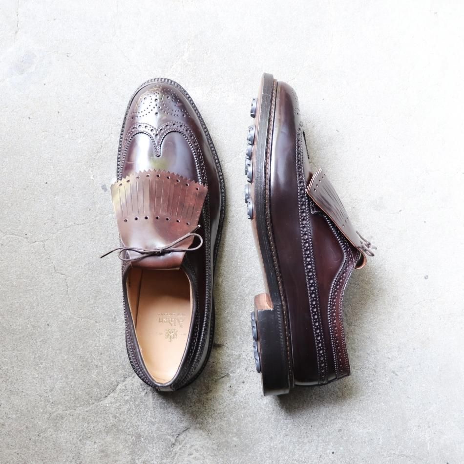 試着程度品/希少品” ALDEN(オールデン)LWB キルトロング 試着程度品/希少品” ALDEN(オールデン)LWB キルトロング