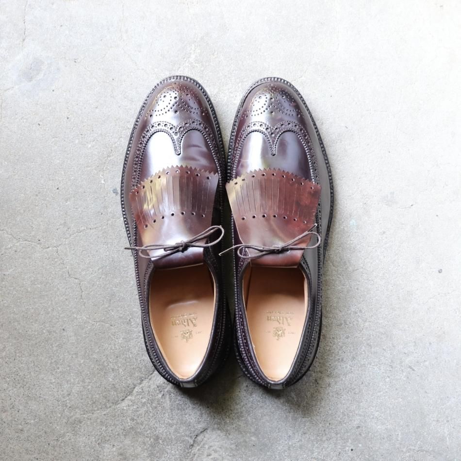 試着程度品/希少品” ALDEN(オールデン)LWB キルトロング 試着程度品/希少品” ALDEN(オールデン)LWB キルトロング