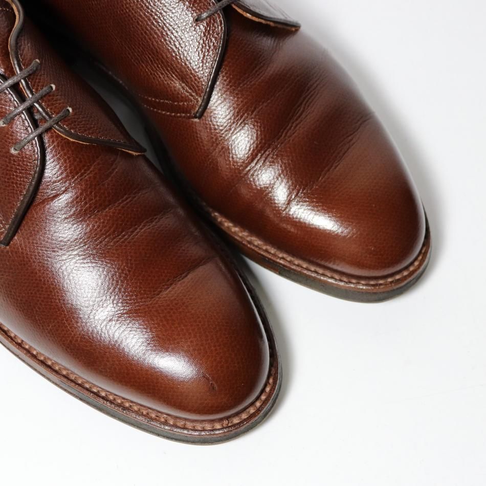 新品 Alden グレインレザー US8.5D 942C ブラウン Alden 新品 オールデン グレインレザー 942C US9D Alden ブラウン