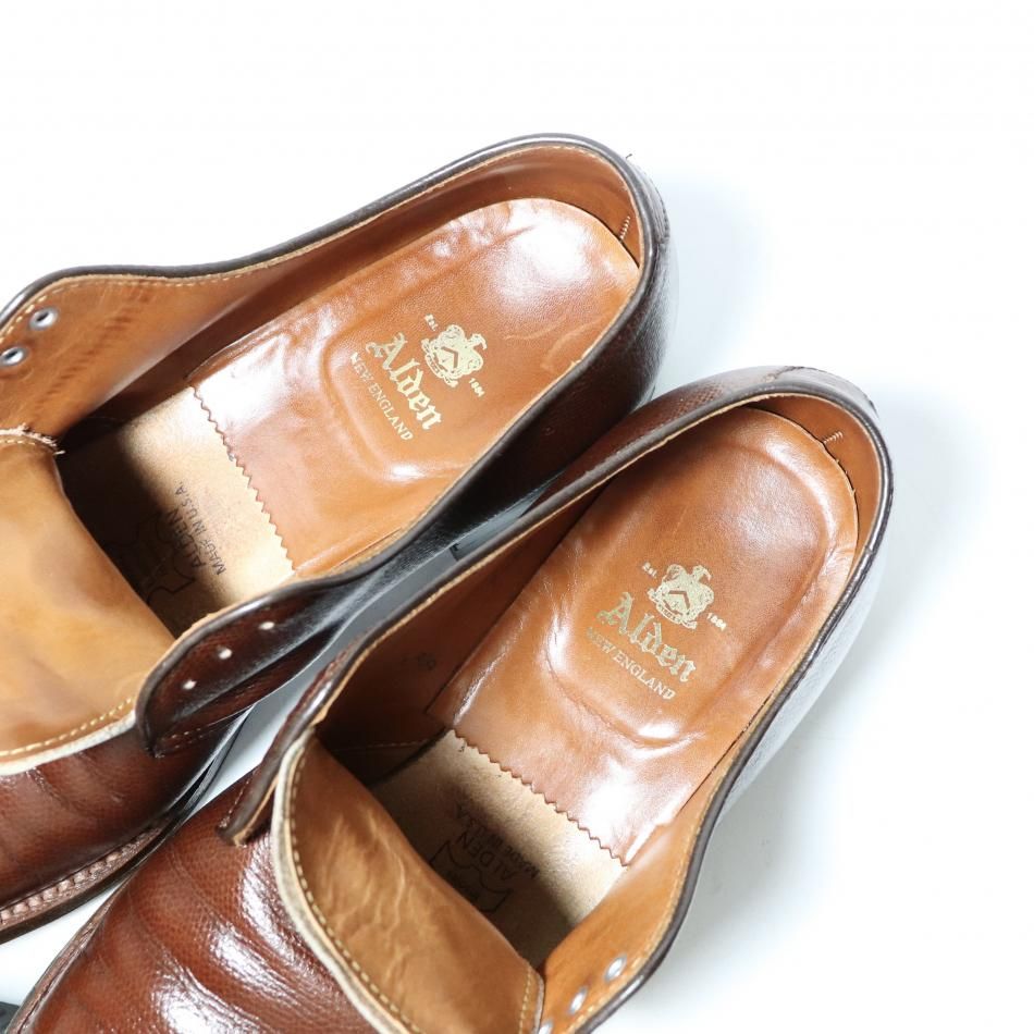 極美品/希少品” ALDEN（オールデン）Dutton Blucher 3アイレット