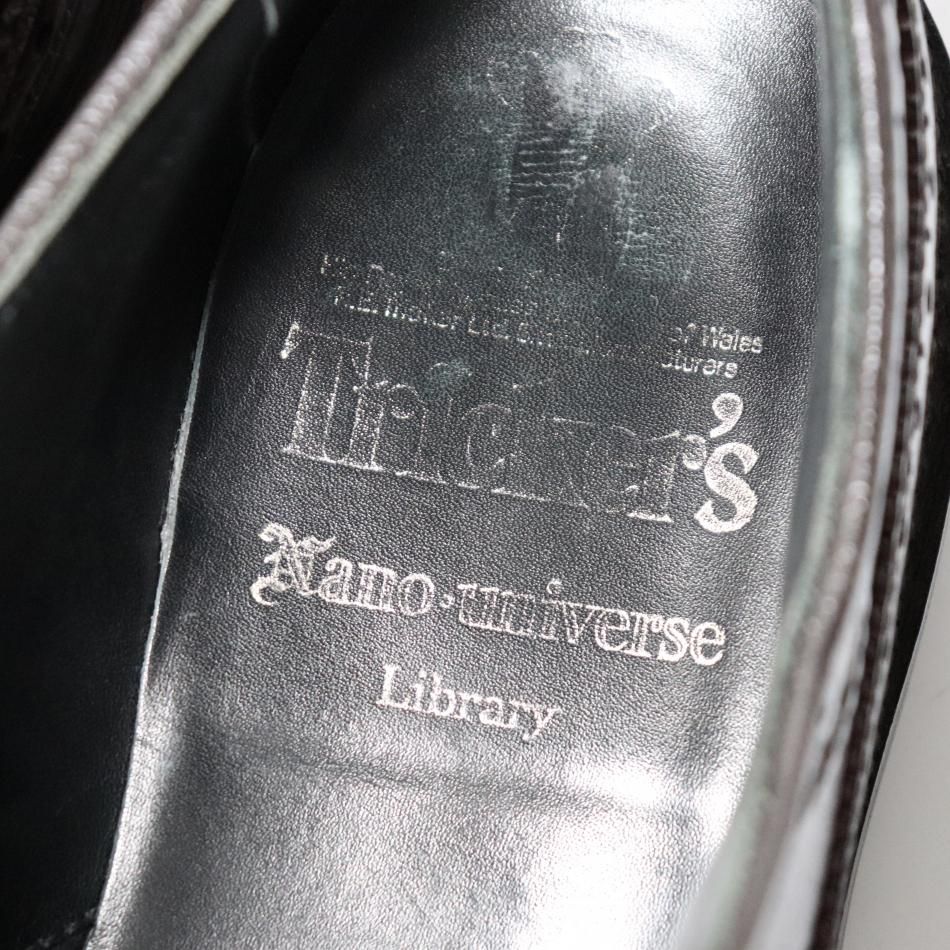 美品/希少品” Tricker's（トリッカーズ）× ナノユニバース別注