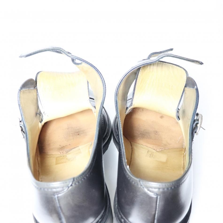 Paraboot ウィリアム リスレザー 濃紺 5 1/2 美品” Paraboot（パラブーツ）ダブルモンクストラップ WILLIAM