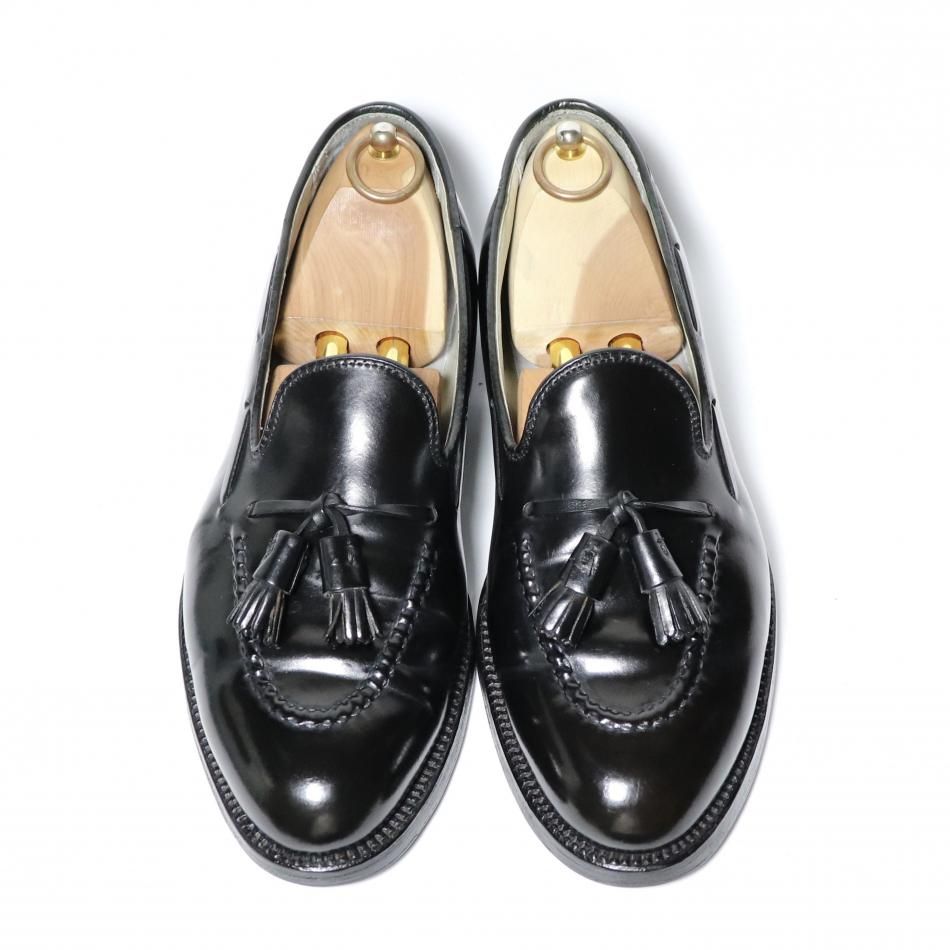 Alden 黒 タッセルローファー 3775 ブラックシェルコードヴァン - 靴 Alden 黒 タッセルローファー 3775 ブラックシェルコードヴァン - 靴