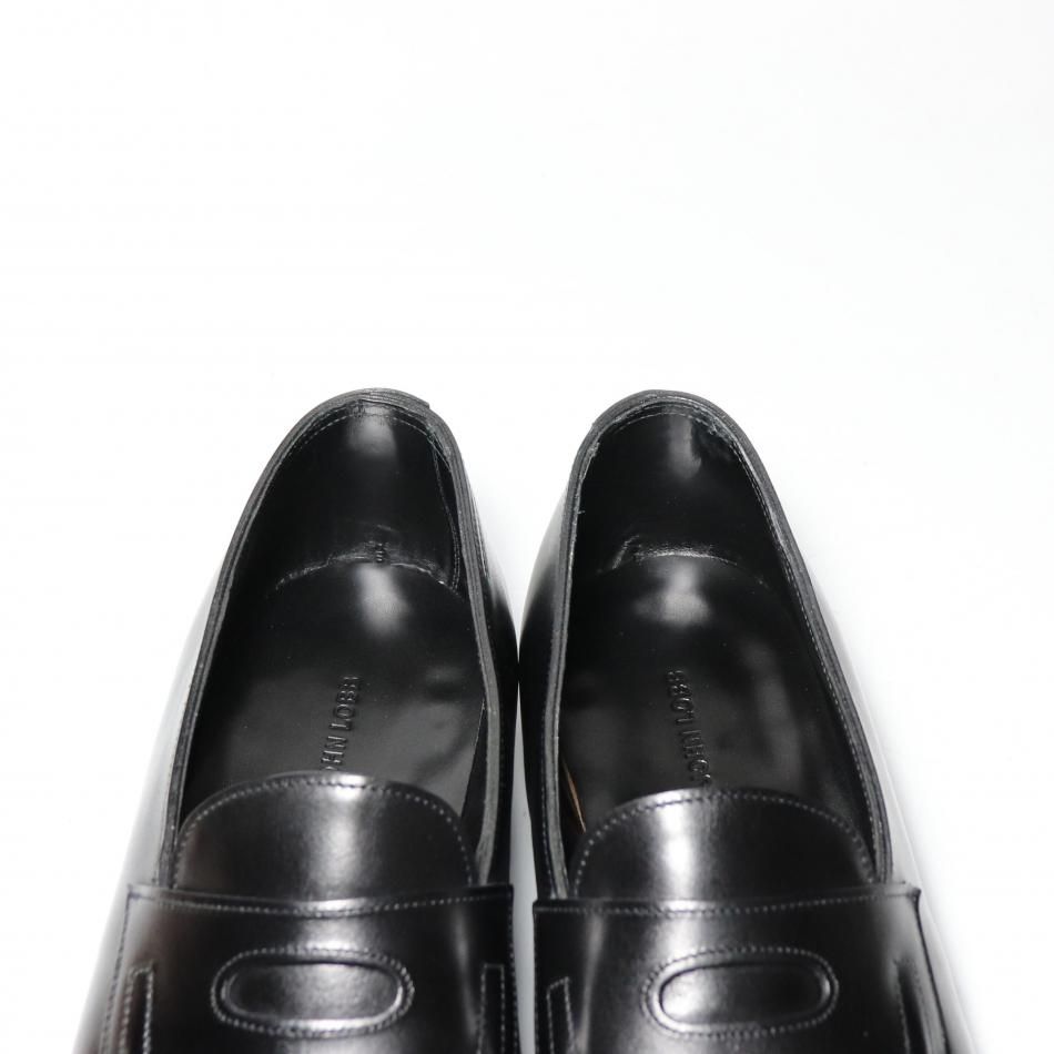 【美品】JOHN LOBB Lopez ジョンロブ　ロペス　黒　5.5 E ジョンロブ LOPEZ(ロペス) コインローファー ブラック サイズ5.5