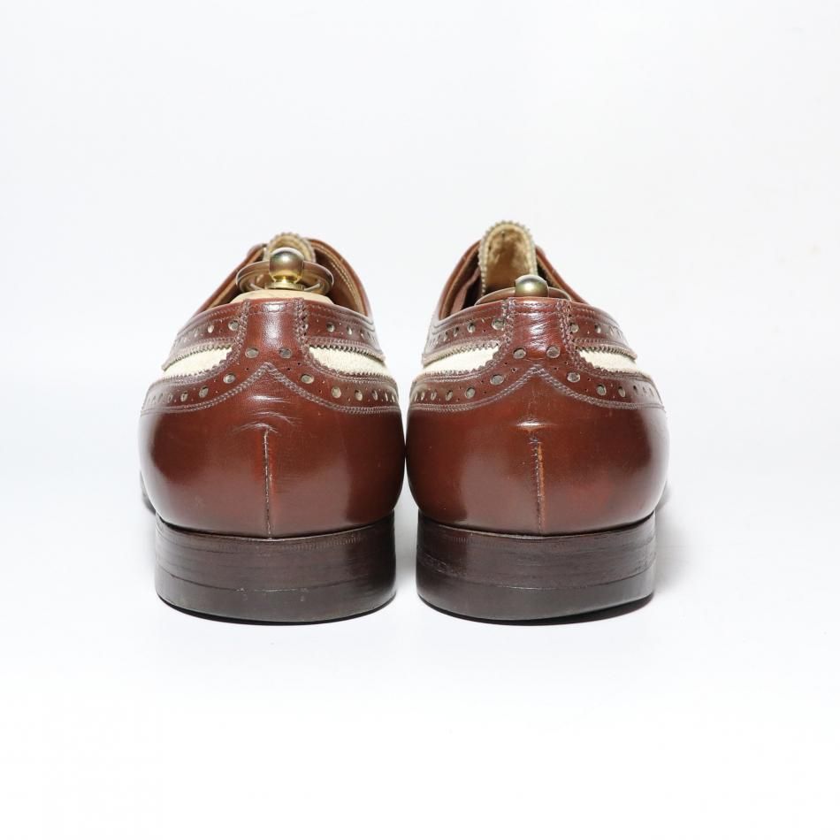 50s florsheim コンビシューズ　デザイナーズコレクション　10D 美品/希少品” FLORSHEIM（フローシャイム）S品番 コンビ
