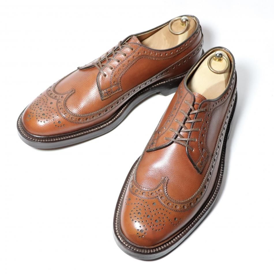ネトルトン　ブラウン ウィングチップ レザーシューズ 未使用品/希少品” Nettleton（ネトルトン）Traditionals ロング