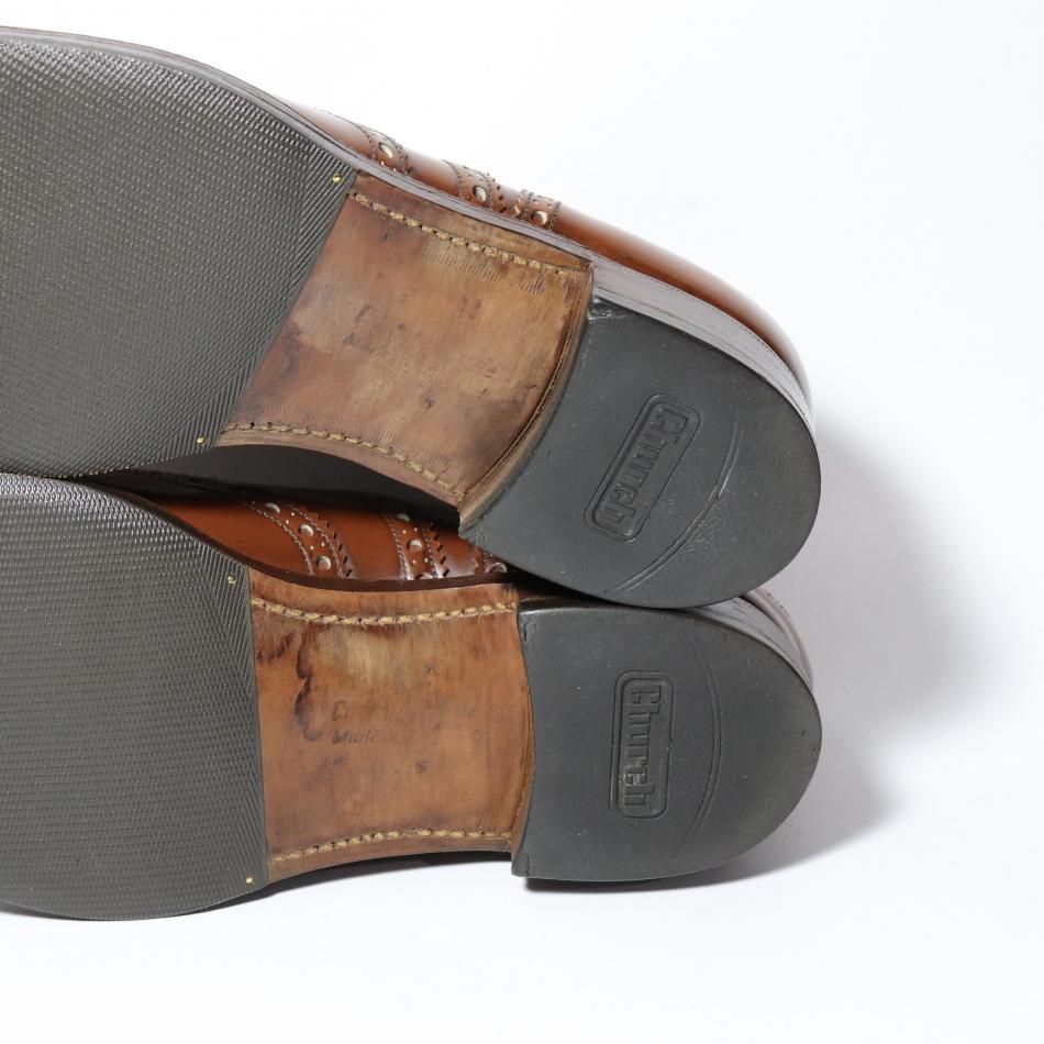 美品/希少品” Church's（チャーチ）BURWOOD / バーウッド フルブローグ