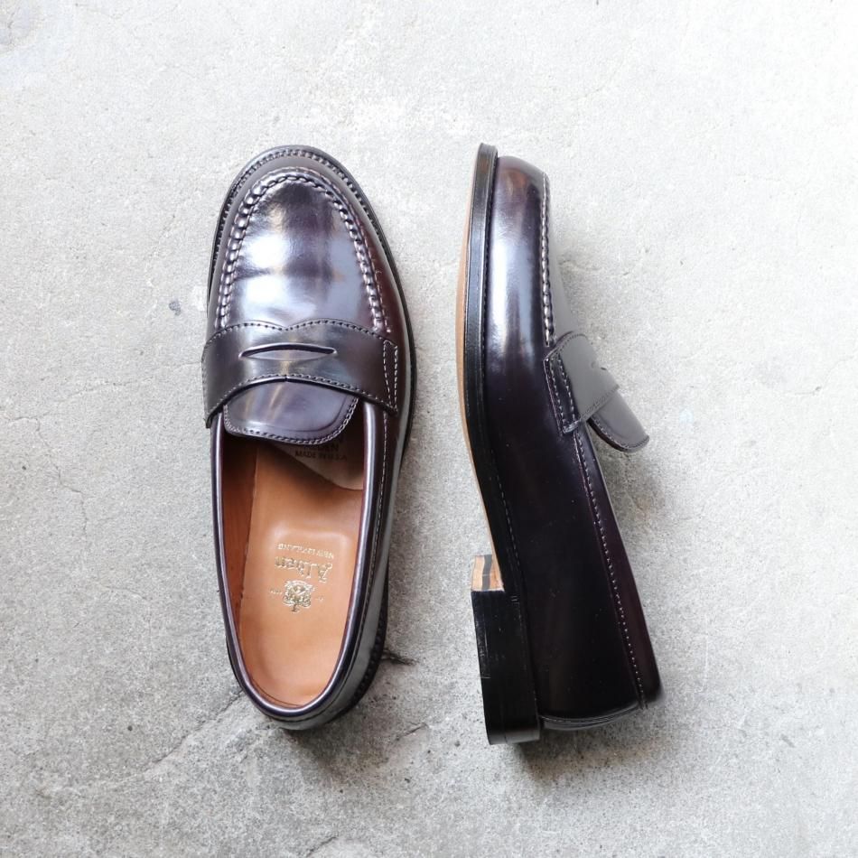 極美品” ALDEN(オールデン)986 コードバン コインローファー 極美品” ALDEN(オールデン)986 コードバン コインローファー