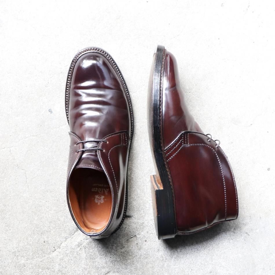 美品” ALDEN(オールデン)1339 コードバン チャッカブーツ US8 美品” ALDEN(オールデン)1339 コードバン チャッカブーツ US8