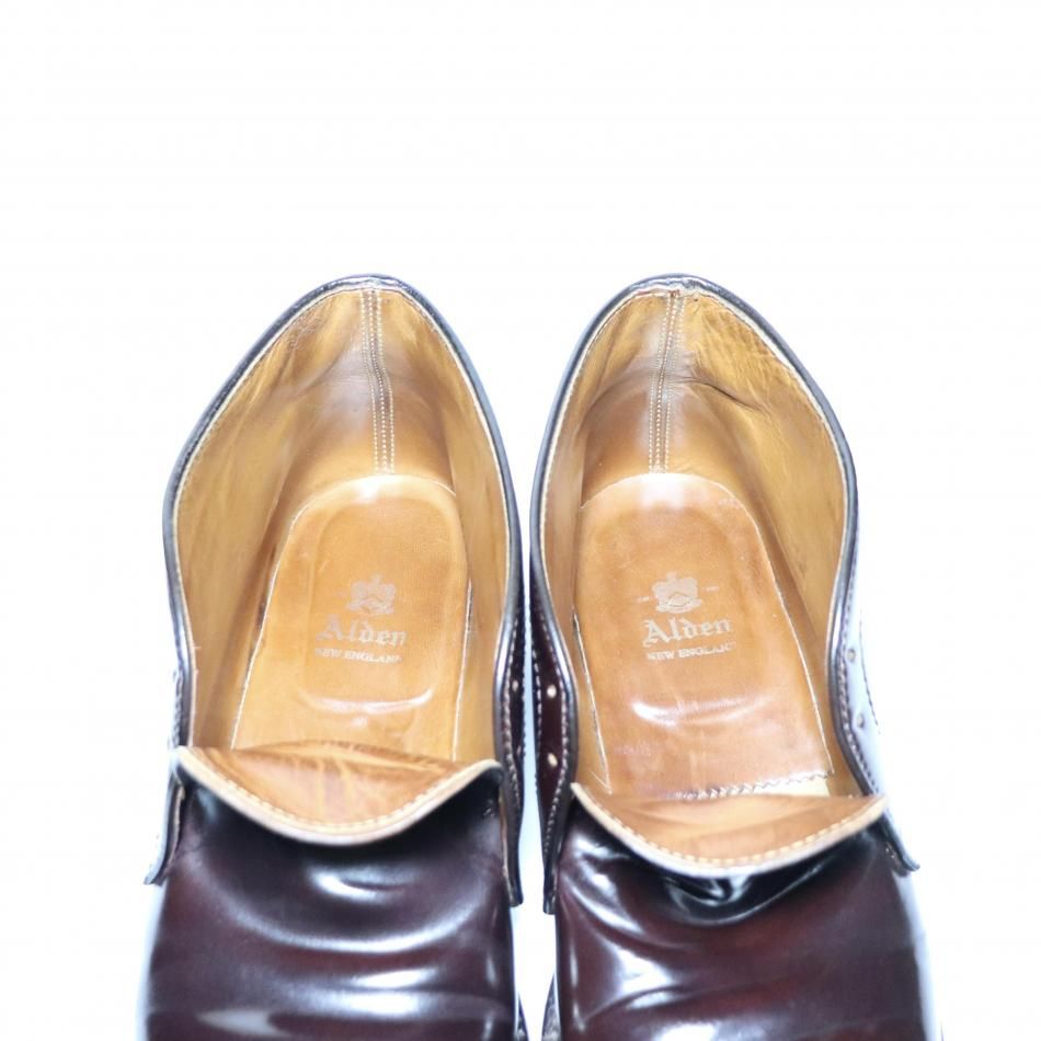 美品” ALDEN（オールデン）1339 コードバン チャッカブーツ US8 D