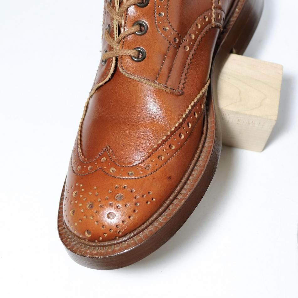トリッカーズ カントリーブーツ モールトン マロン UK8-5 トリッカーズ カントリーブーツ モールトン (メンズブーツ) 価格