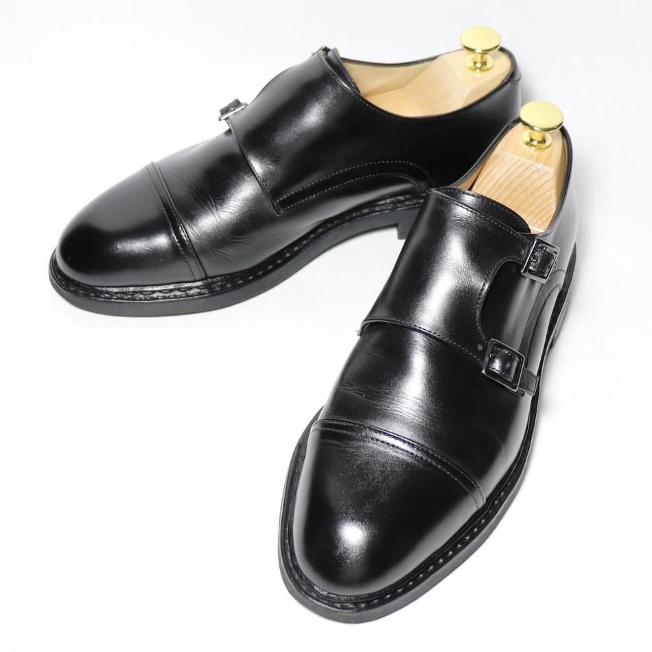 美品” Paraboot（パラブーツ）ダブルモンクストラップシューズ VIGNY