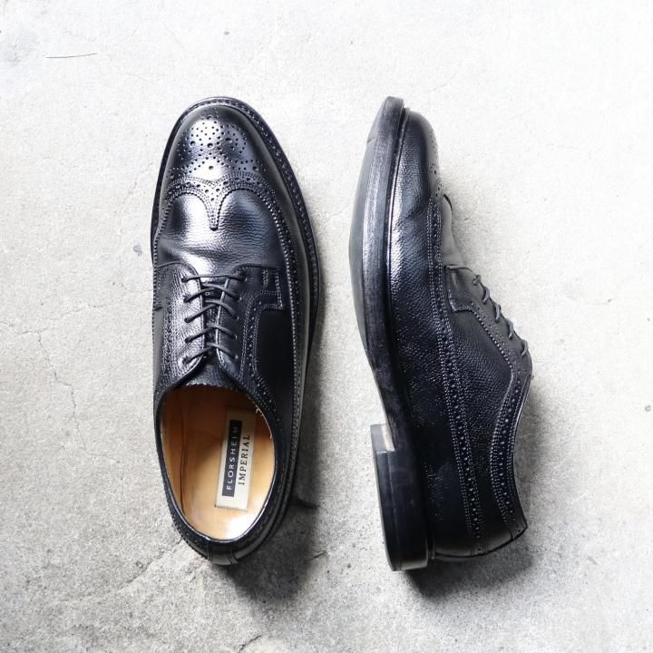 <img class='new_mark_img1' src='https://img.shop-pro.jp/img/new/icons1.gif' style='border:none;display:inline;margin:0px;padding:0px;width:auto;' />/ʡ FLORSHEIMʥե㥤Imperial 󥰥󥰥åץ塼 Kenmoor / ࡼ US9.5 3E ܳ 96624 ֥å 90s~00s
