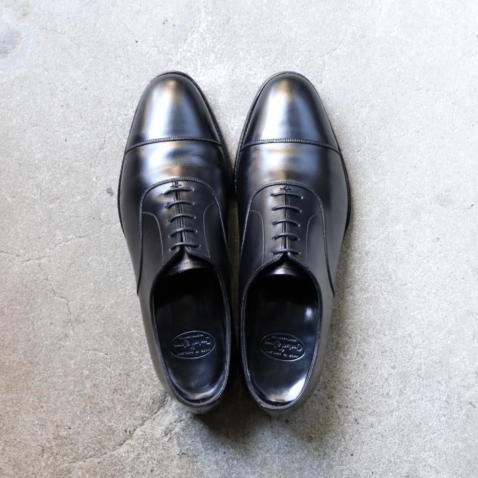 CROCKETT&JONES ブラック サイズ7 美品 CROCKETT&JONES クロケット&ジョーンズ 内羽根式 シューズ CONNAUGHT 2