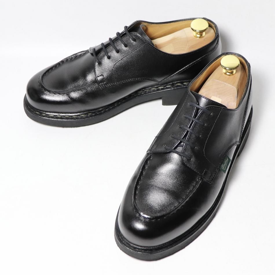 Paraboot/パラブーツ/シャンボード/size5.5/黒/レザーシューズ 美品” Paraboot（パラブーツ）CHAMBORD / シャンボード Uチップ