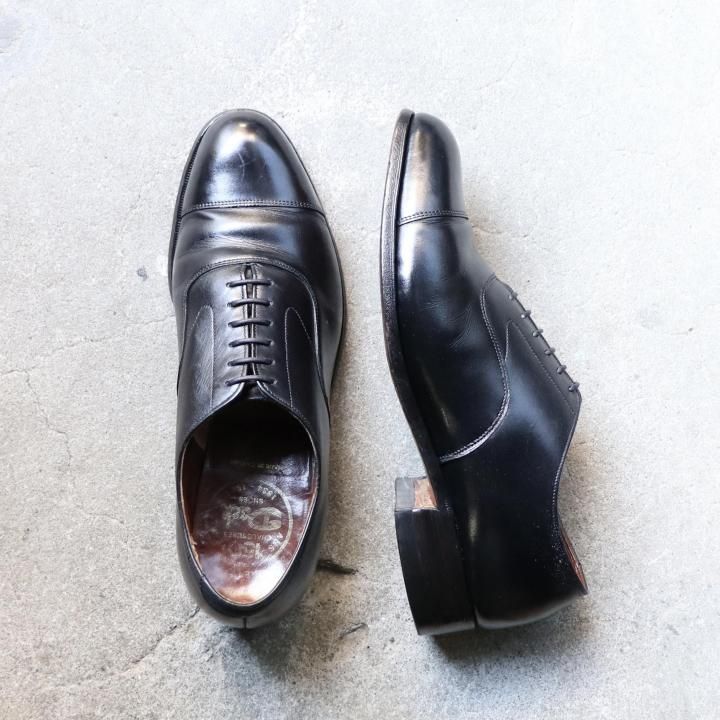 <img class='new_mark_img1' src='https://img.shop-pro.jp/img/new/icons1.gif' style='border:none;display:inline;margin:0px;padding:0px;width:auto;' />������/�����ʡ� Dack's�ʥ��å������Ⱪ�����ȥ졼�ȥ��åץ��塼�� Size:9.5 F �֥�å� ANS 150 Years 150��ǯ��ǰ ���ʥ��� 80s