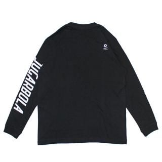 SLEEVE LOGO L/S TEE - BLK