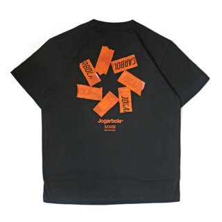 JOGARBOLA HEPTAGRAM TAPE LOGO TEE - BLK