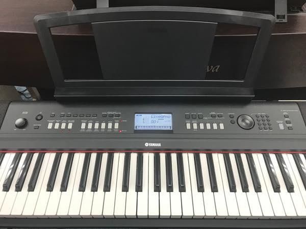 ヤマハ ピアジェーロ 76鍵 電子キーボード NP-V80 2011年製 ブラック