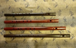 オリジナル横笛　Original　Flute C管（八本調子）　女竹製