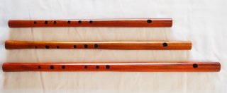 オリジナル横笛(木製）　Original Wood Flute  Ｆ管　