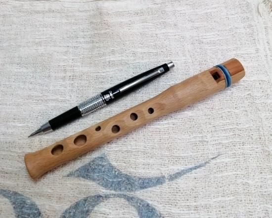 ポケットホイッスル Pocket Whistle highB♭管 - 七曜工房