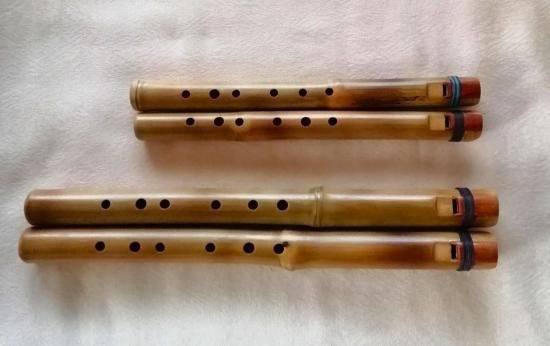 丸竹笛 C管 | チャビーホイッスル - 七曜工房 nanayoukoubou 木