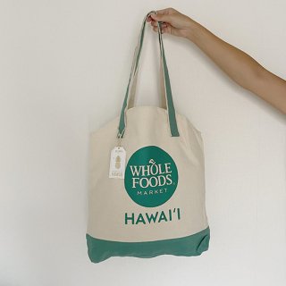 <img class='new_mark_img1' src='https://img.shop-pro.jp/img/new/icons24.gif' style='border:none;display:inline;margin:0px;padding:0px;width:auto;' />WHOLE FOODS MARKET ECO BAG HAWAI'I / GREEN