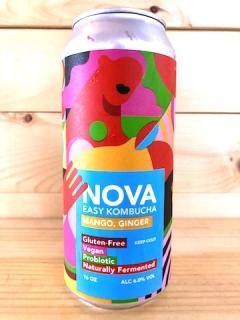 롪Υܥ֥饸 ֥ ޥ󥴡󥸥㡼Novo Brazil Nova Easy Kombucha - Mango Ginger