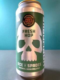 ホップワークス エース オブ スペーズ フレッシュ ホップ インペリアルIPA / HUB Ace of Spades Fresh Hop Imperial IPA 【賞味 2022.11】