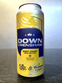 󥼥륹 x 饦ۥåץ 󥯥󥷥㡼 / Los Angeles Ale Works x Crown&Hops Down Crenshaw