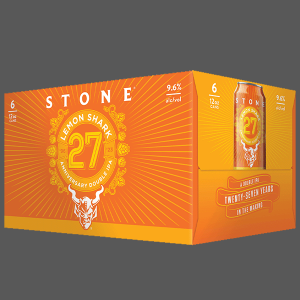 ȡ 27th˥С꡼ ֥IPA 6ܥå / Stone 27th Anniversary Lemon Shark Double IPA 6 Cans Set