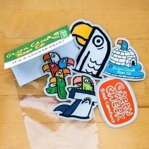 グリーンチーク ステッカーパッ