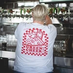 ꡼ ԥT :XL / Green Cheek Pizza Tee Size:XL